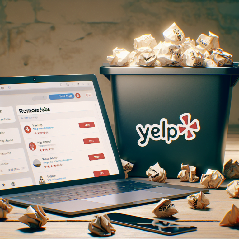 Yelp Remote Jobs Removing Spam